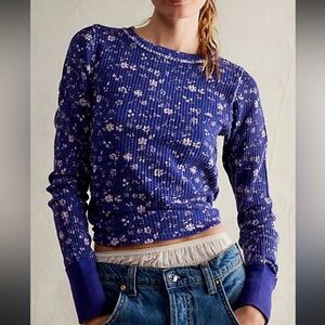 6087. We The Free Pretty Little Thermal Top